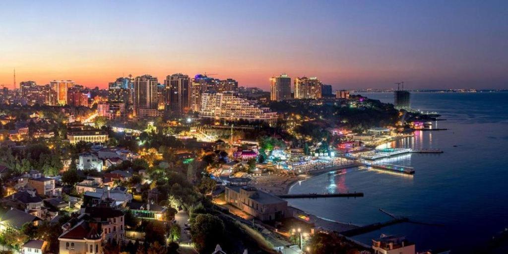 Sea, Central Arcadia, Lux 3 Room Apartment 敖德萨 外观 照片